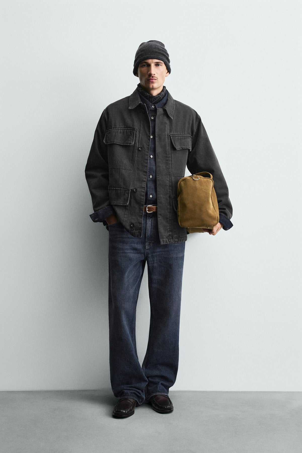 RELAXED FIT JACKET WITH POCKETS - Image 1