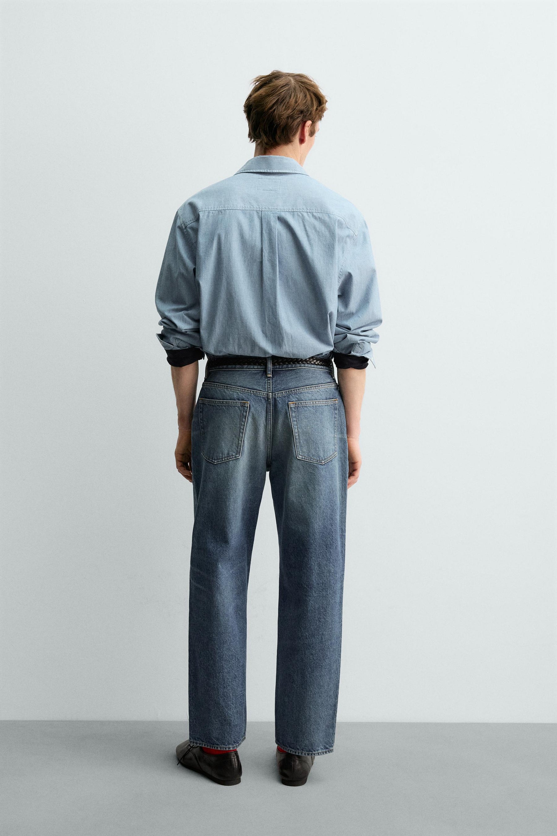 AARON LEVINE X RELAXED STRAIGHT-LEG JEANS - Image 3