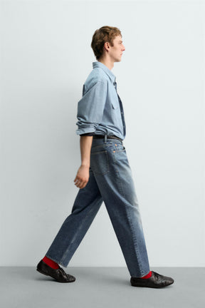 AARON LEVINE X RELAXED STRAIGHT-LEG JEANS - Image 5