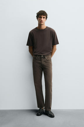 REGULAR STRAIGHT FIT JEANS - Image 1