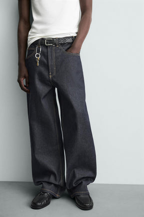BAGGY JEANS WITH TOPSTITCHING - Image 5