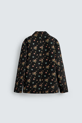 LIMITED EDITION FLORAL JACQUARD BLAZER - Image 7