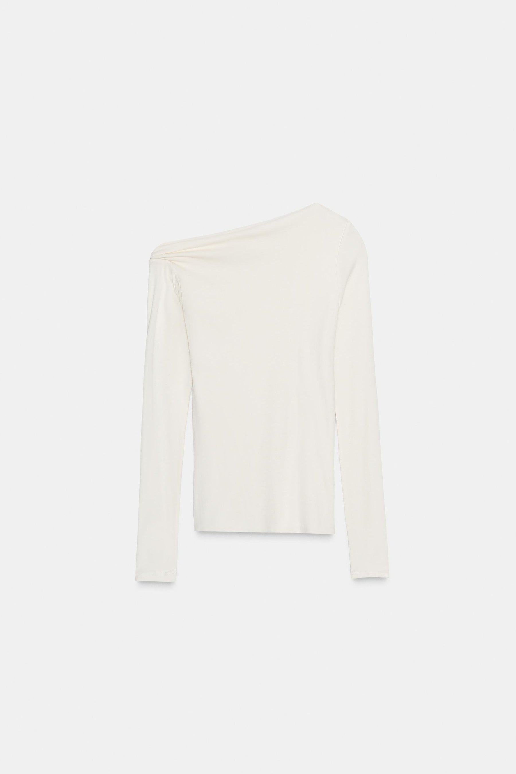 ASYMMETRIC LONG SLEEVE SHIRT