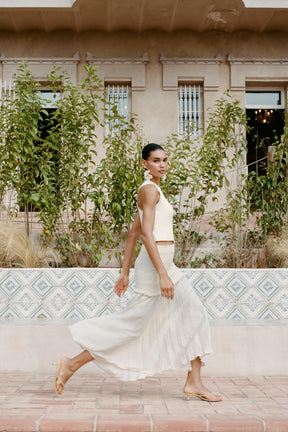 COMBINED KNIT SKIRT - Image 1