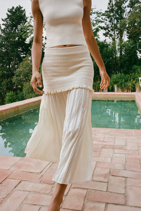 COMBINED KNIT SKIRT - Image 2