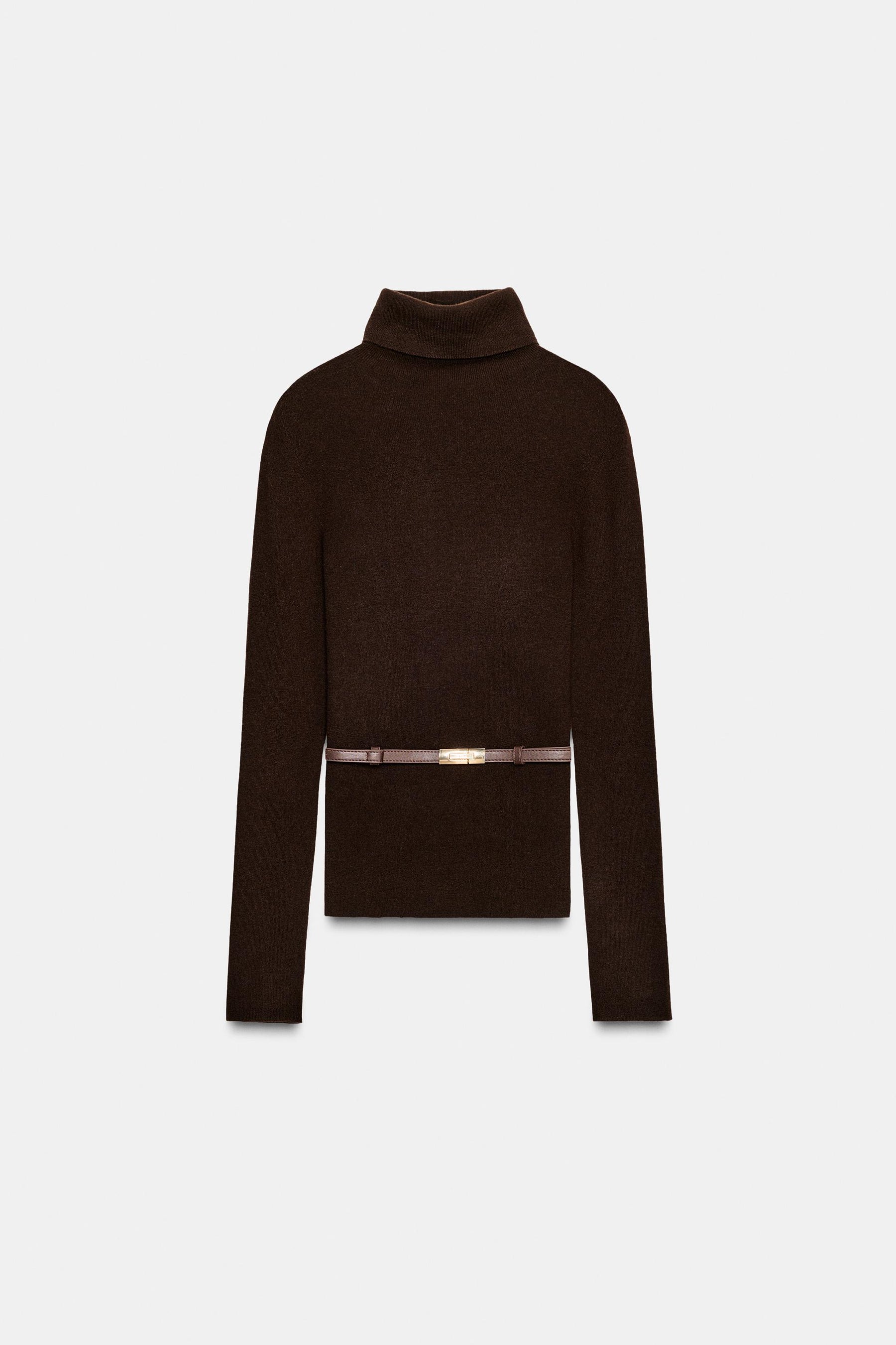 High Neck Wool Jumper