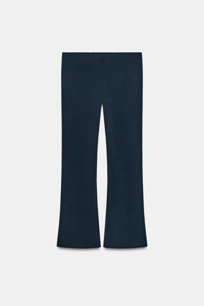 STRAIGHT FIT KNIT TROUSERS - Image 6