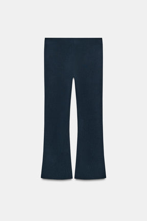 STRAIGHT FIT KNIT TROUSERS - Image 7