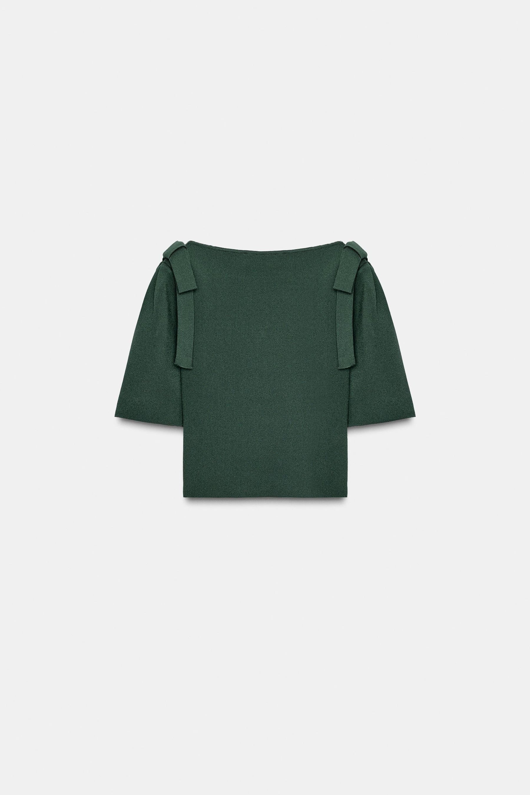 CARDIGAN WITH SHOULDER TIES - Image 6