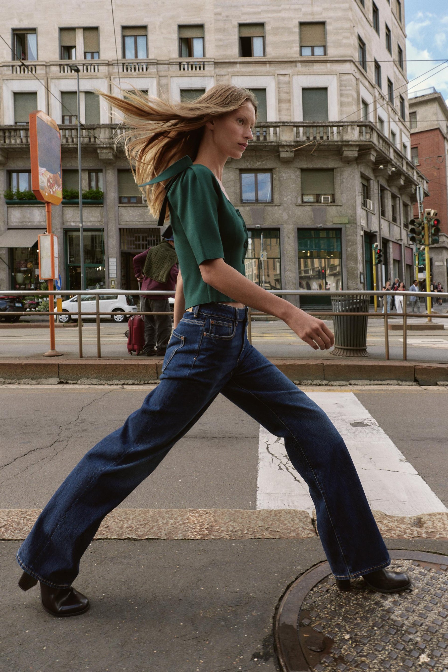 CARDIGAN WITH SHOULDER TIES - Image 1