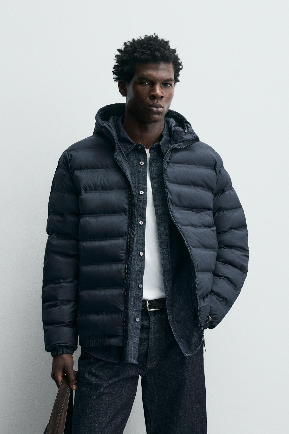 WATER-REPELLENT LIGHTWEIGHT PUFFER JACKET - Image 2