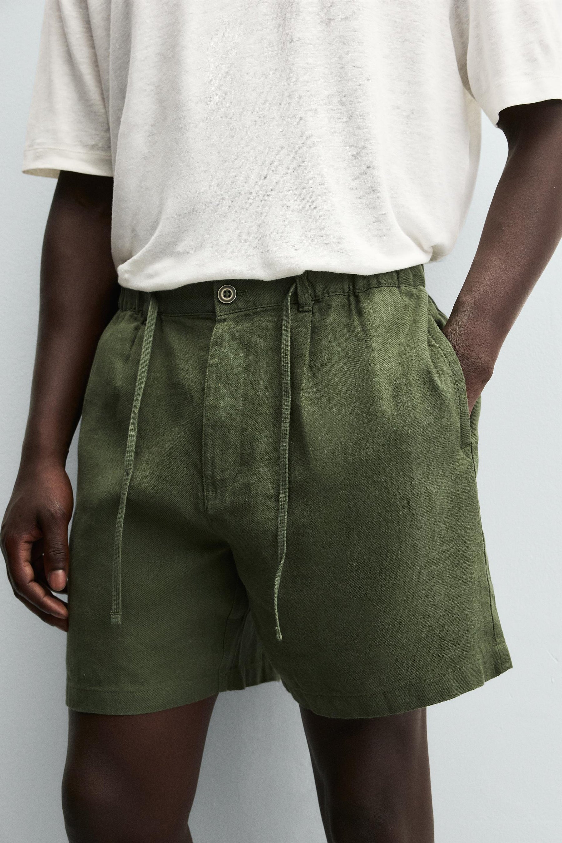 BERMUDA SHORTS LINEN BLEND - Image 5
