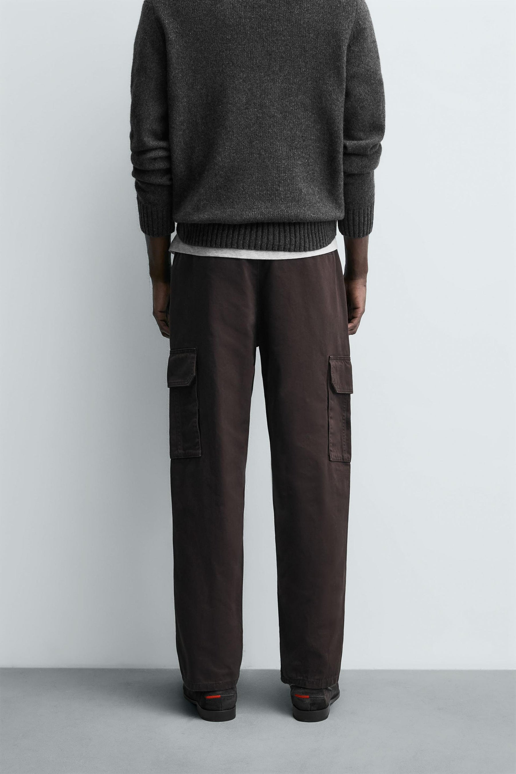 TWILL CARGO TROUSERS - Image 3