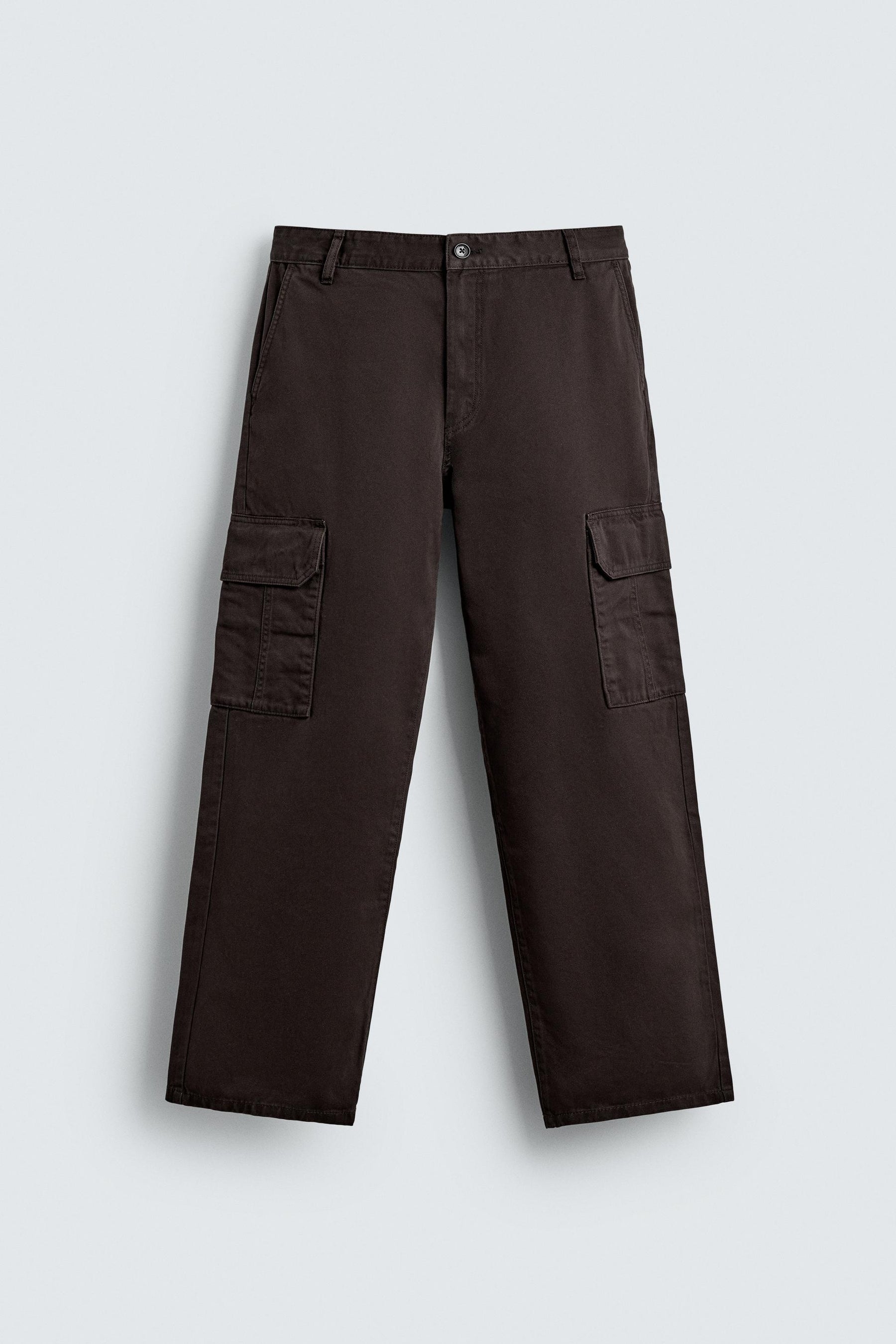 TWILL CARGO TROUSERS - Image 6
