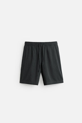 GEOMETRIC JACQUARD BERMUDA SHORTS - Image 7