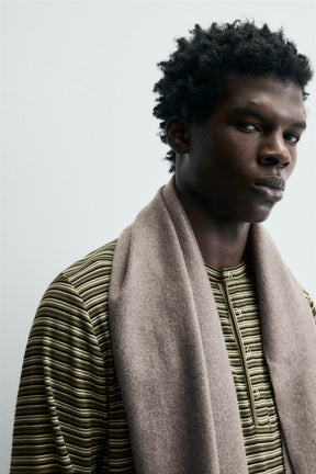 STRIPED HENLEY T-SHIRT - Image 6