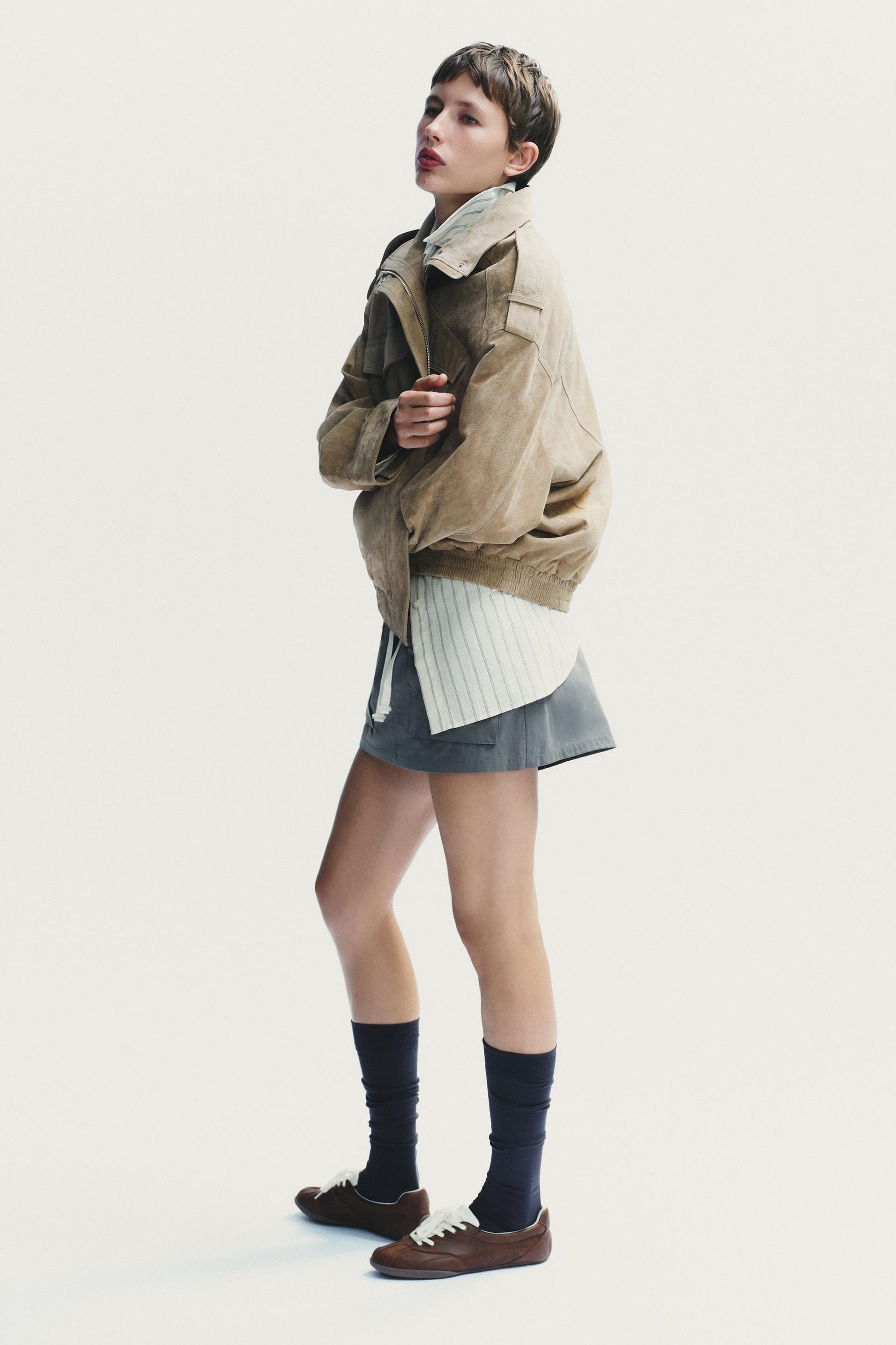 SUEDE LEATHER JACKET