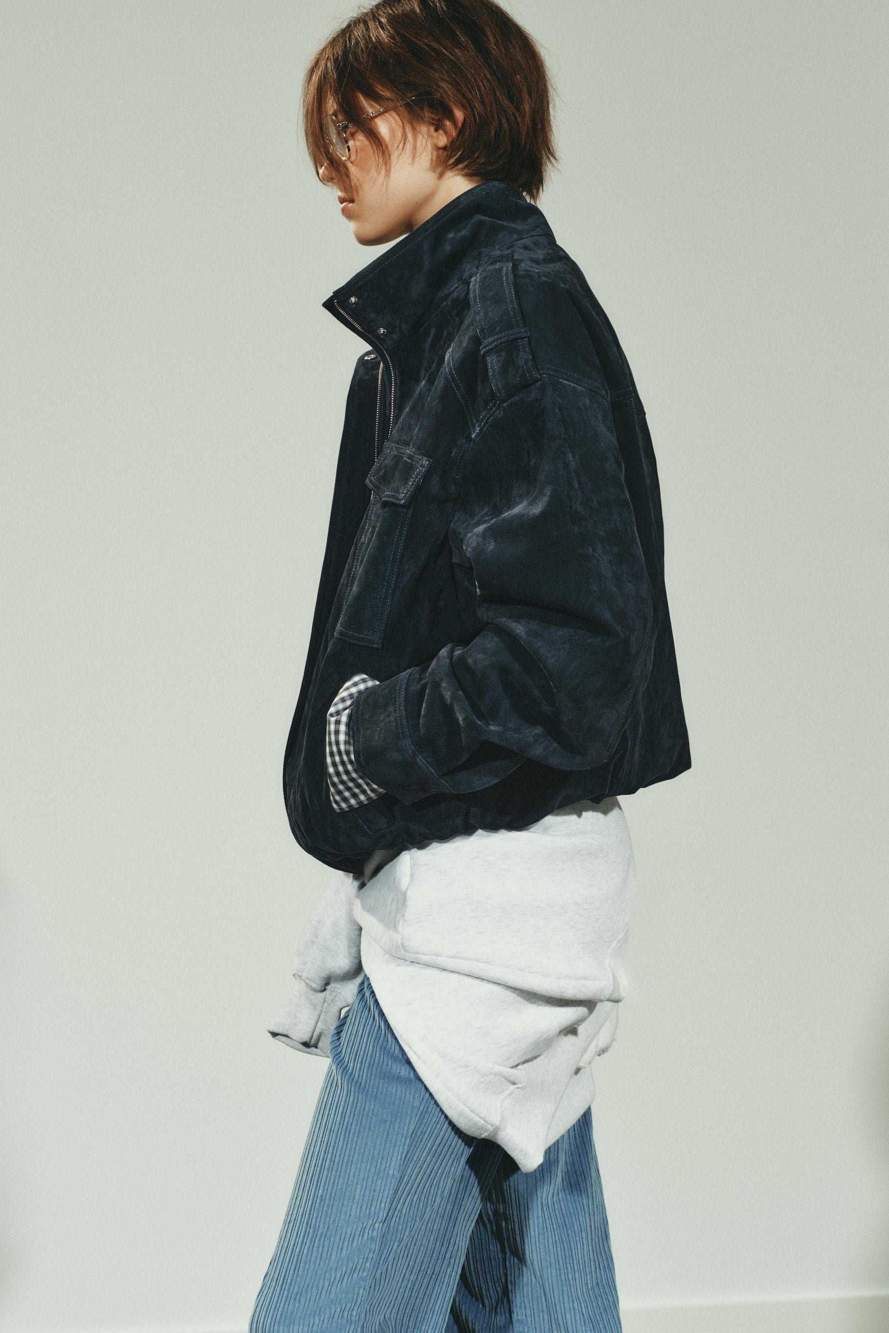 Suede Leather Jacket