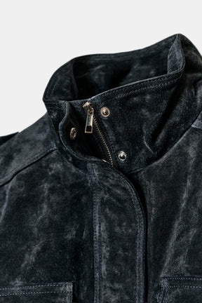 Suede Leather Jacket