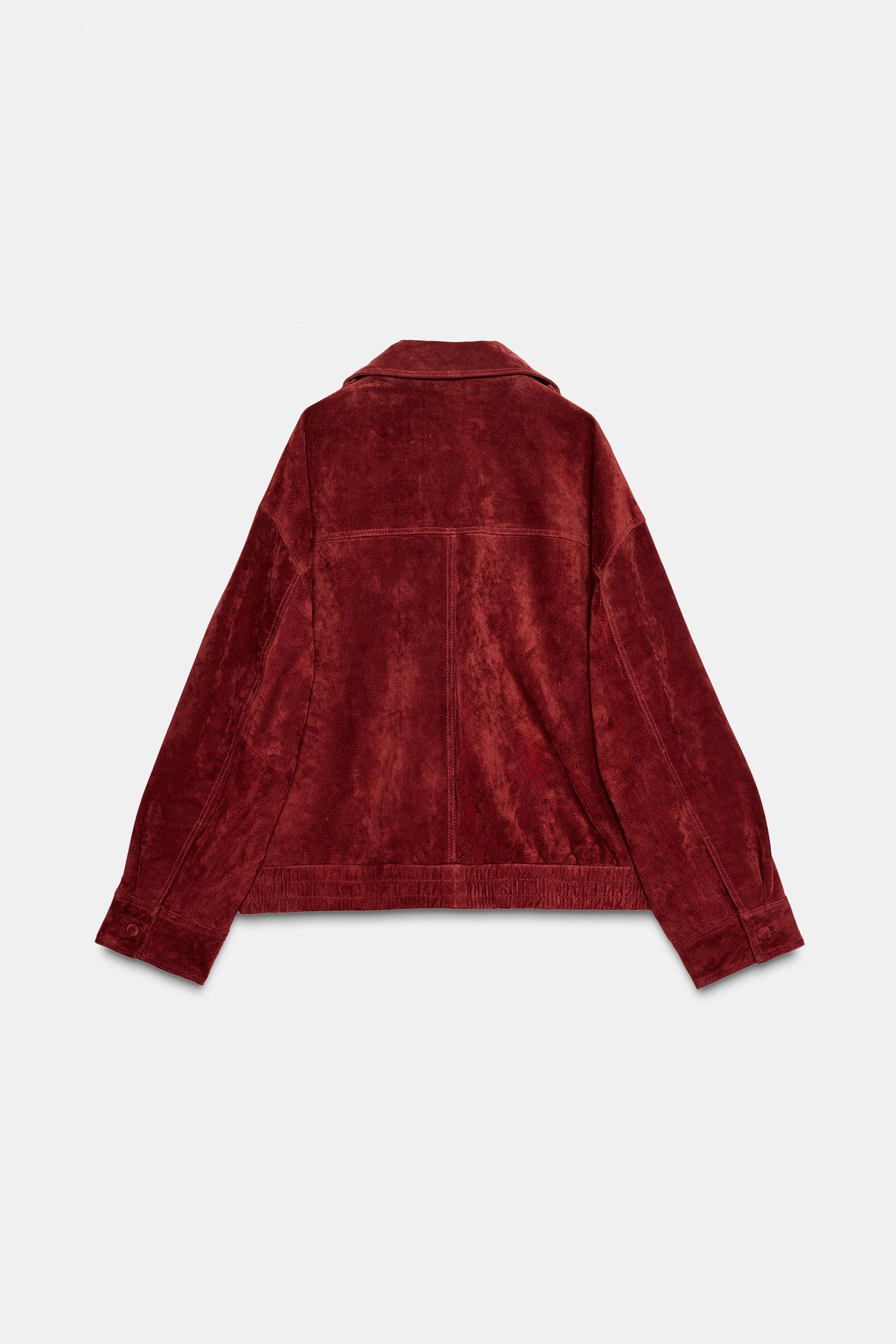 Suede Leather Jacket with