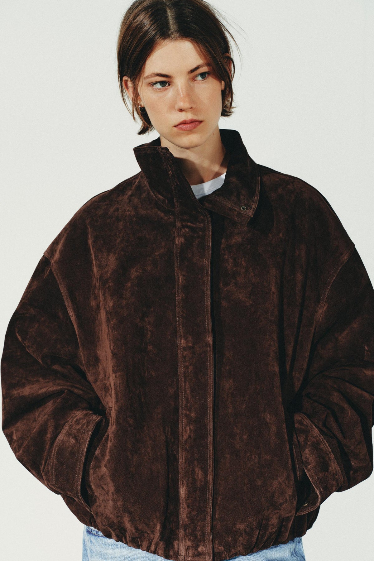 Suede Leather Jacket