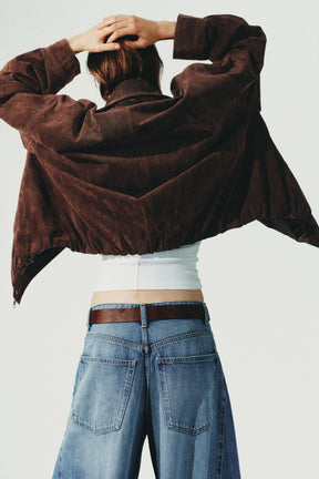 Suede Leather Jacket