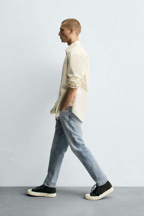 SLIM FIT CROPPED JEANS - Image 6