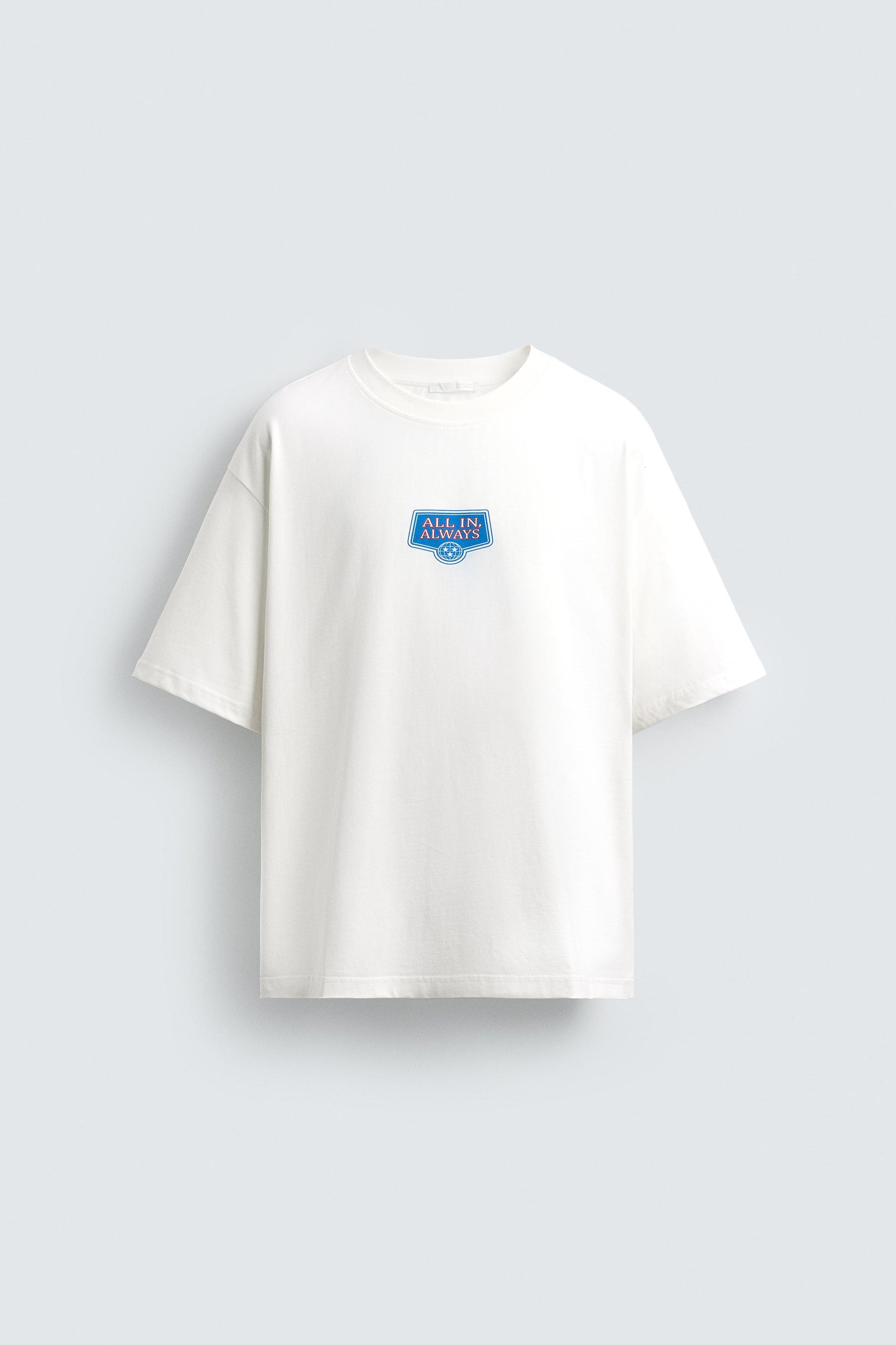 CONTRAST PRINT T-SHIRT - Image 8