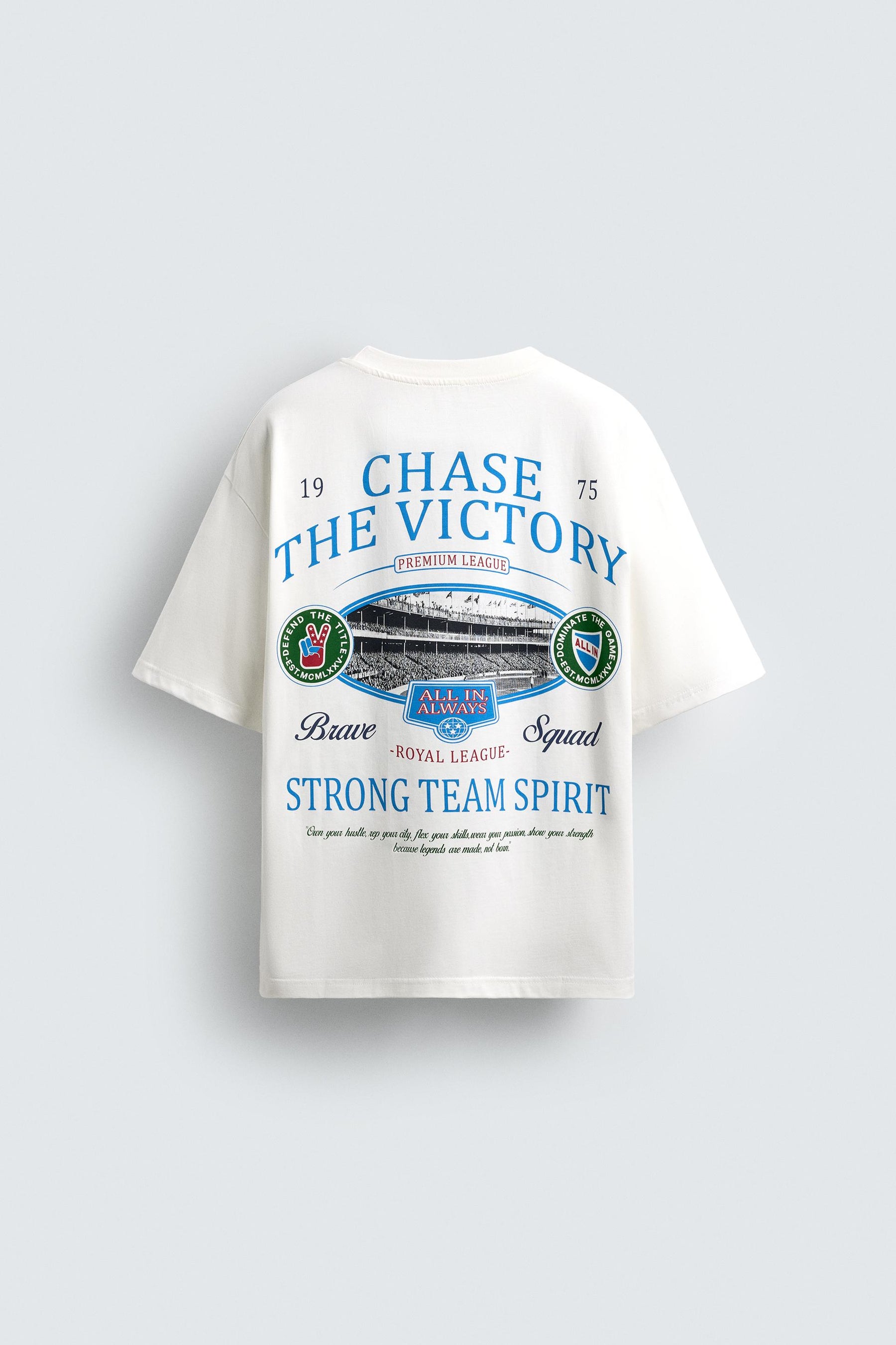 CONTRAST PRINT T-SHIRT - Image 9