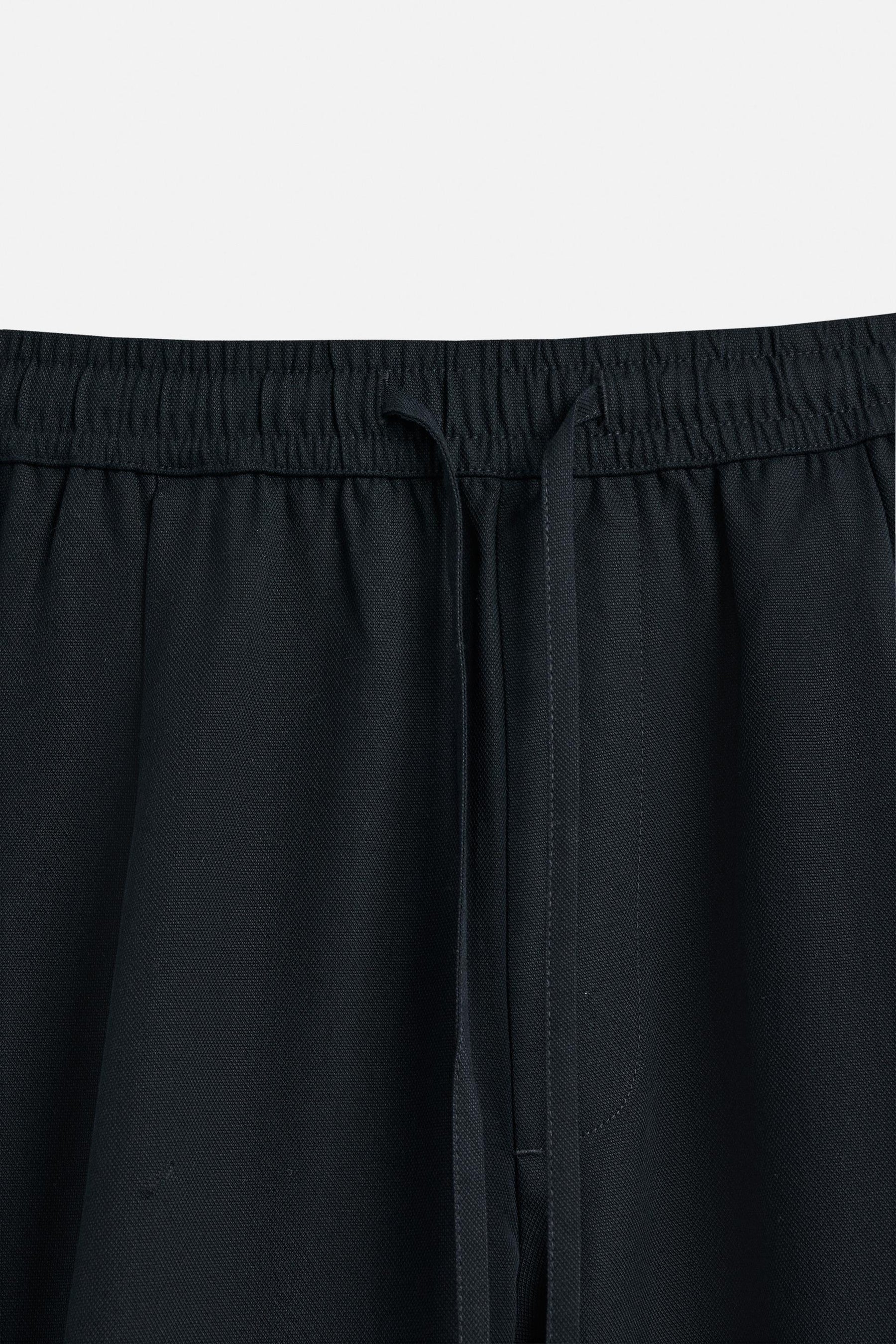 RELAXED FIT LYOCELL TROUSERS - Image 9