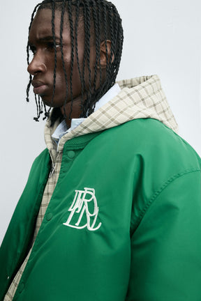 CONTRAST EMBROIDERY BOMBER JACKET - Image 6