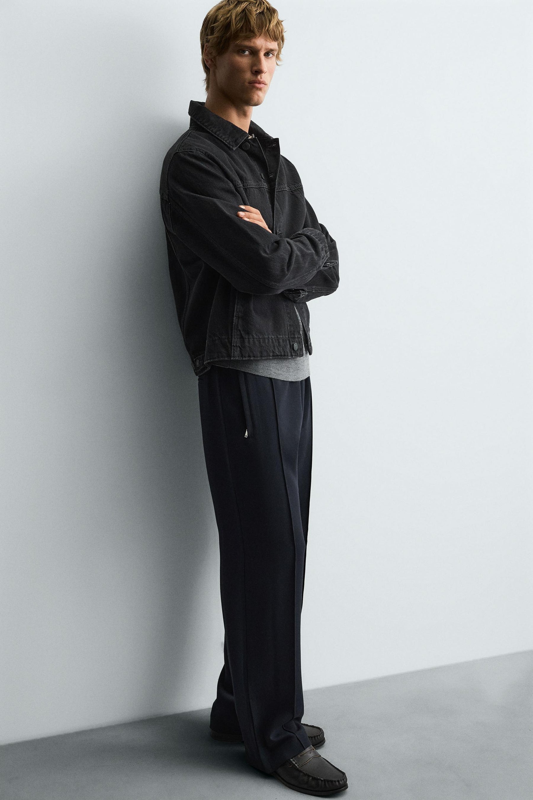 FLOWING TROUSERS WITH ZIPS - Image 5