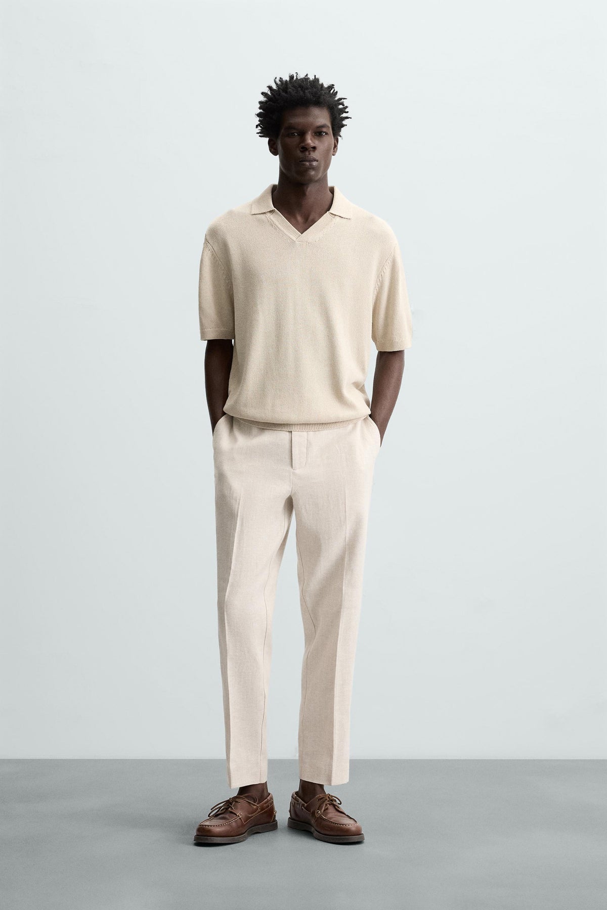 LINEN TROUSERS - Image 1