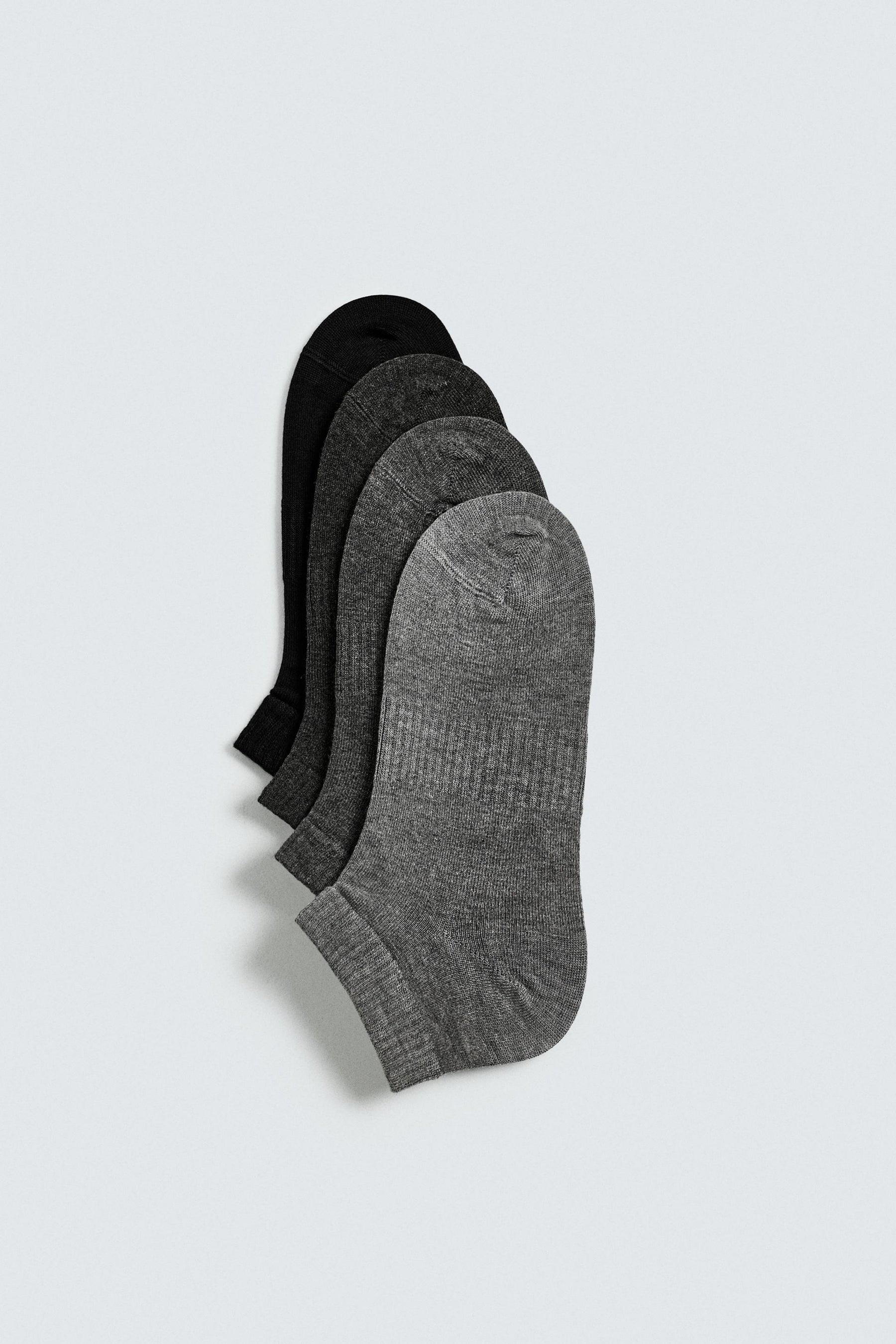 4-PACK OF BASIC ANKLE SOCKS - Image 1