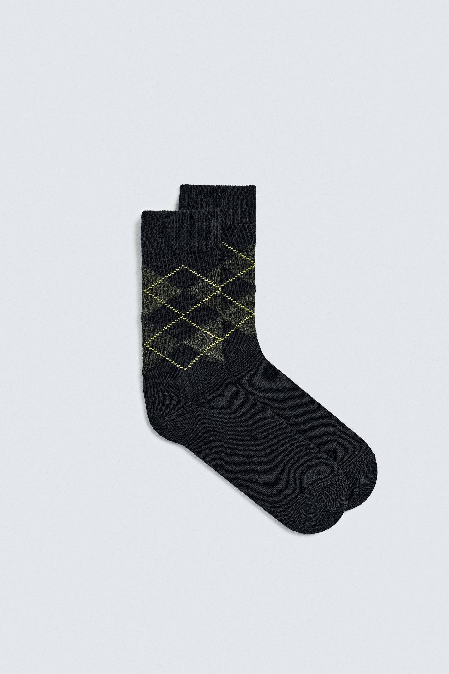 ARGYLE WOOL SOCKS - Image 1
