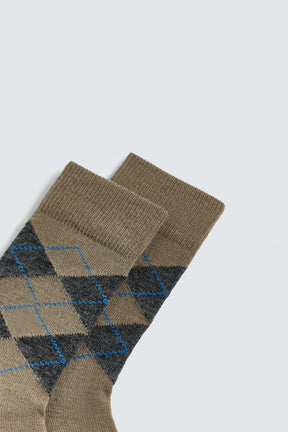 ARGYLE WOOL SOCKS - Image 3