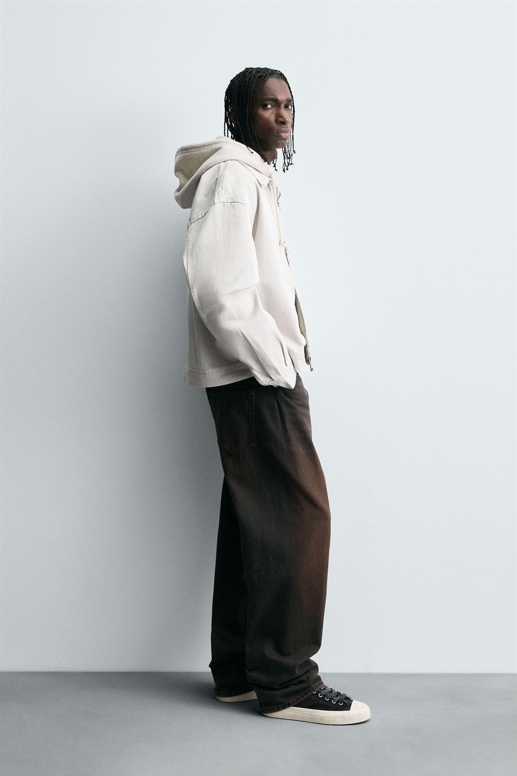 RELAXED FIT DENIM JACKET - Image 4