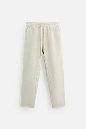 COTTON - LINEN TROUSERS - Image 7
