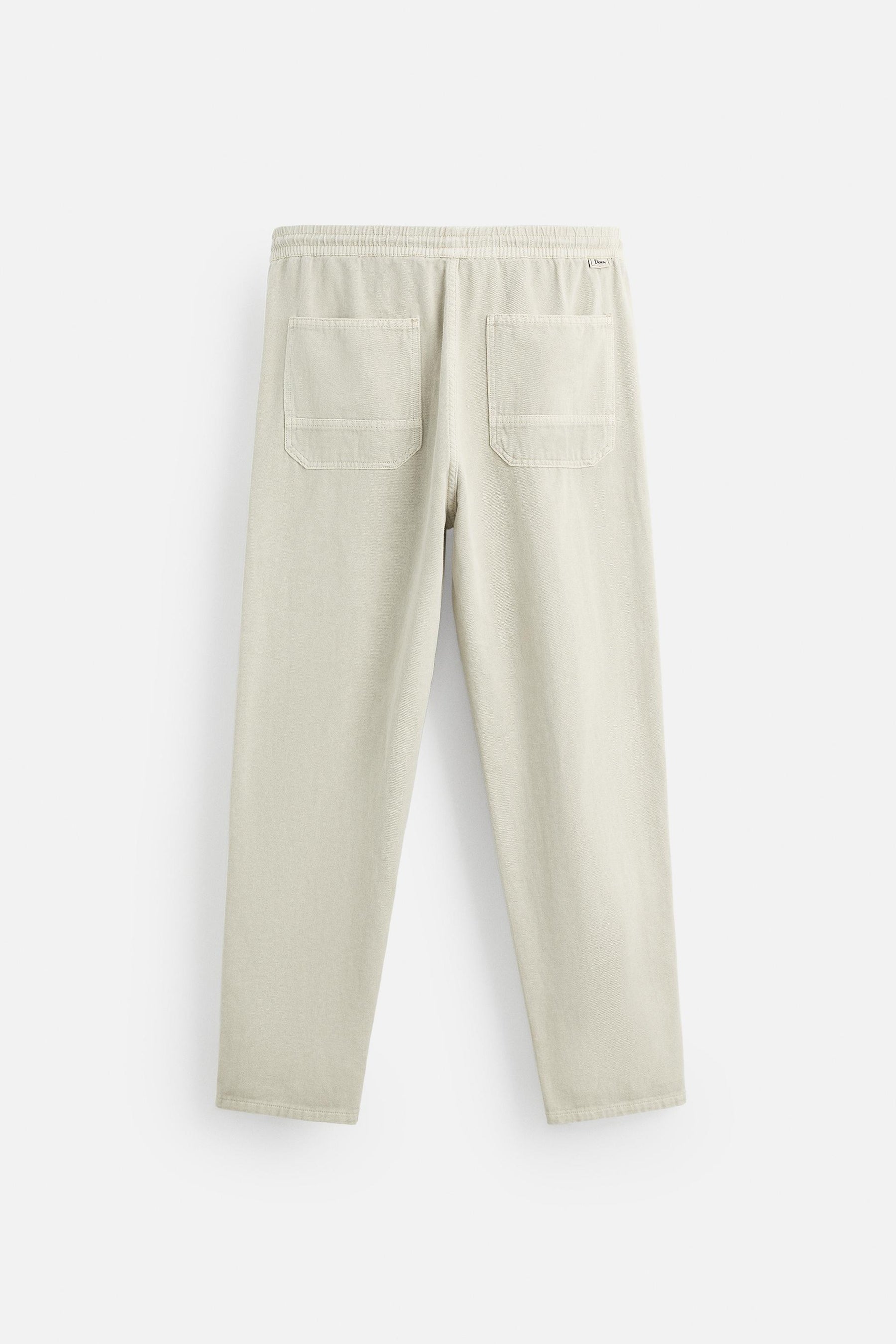 COTTON - LINEN TROUSERS - Image 8
