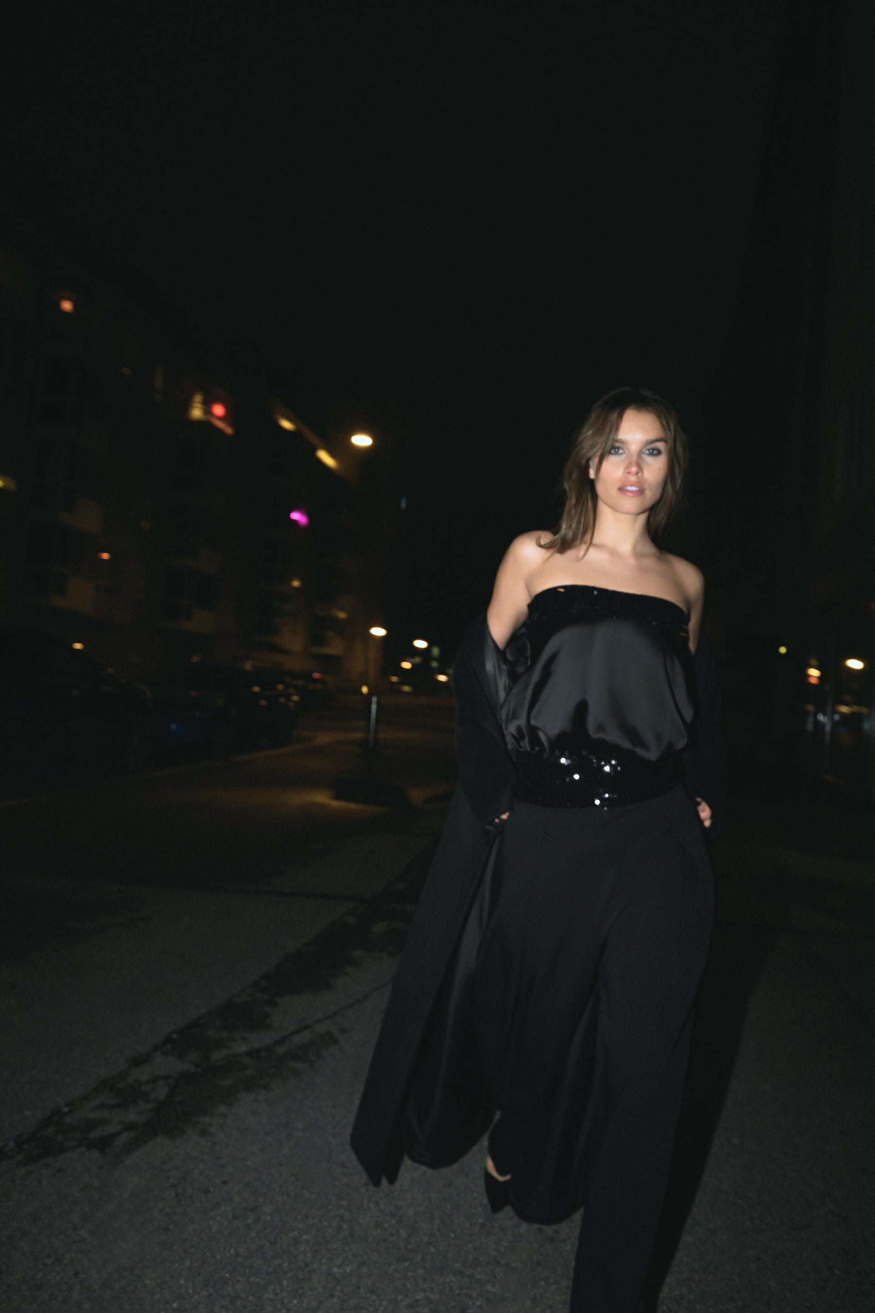 Pleated Balloon Pants