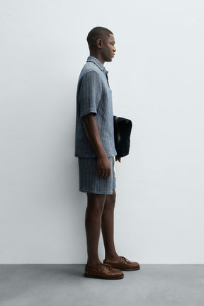 TEXTURED POLO SHIRT - Image 4