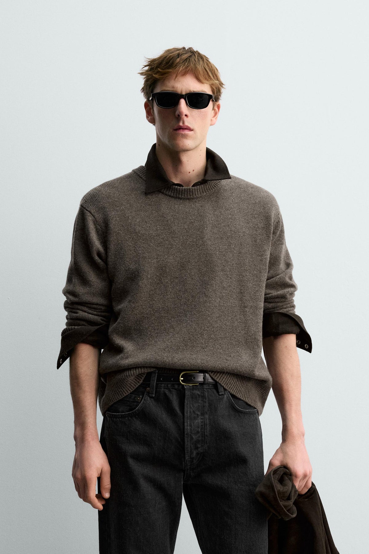 WOOL - CASHMERE JUMPER AARON LEVINE X - Image 2