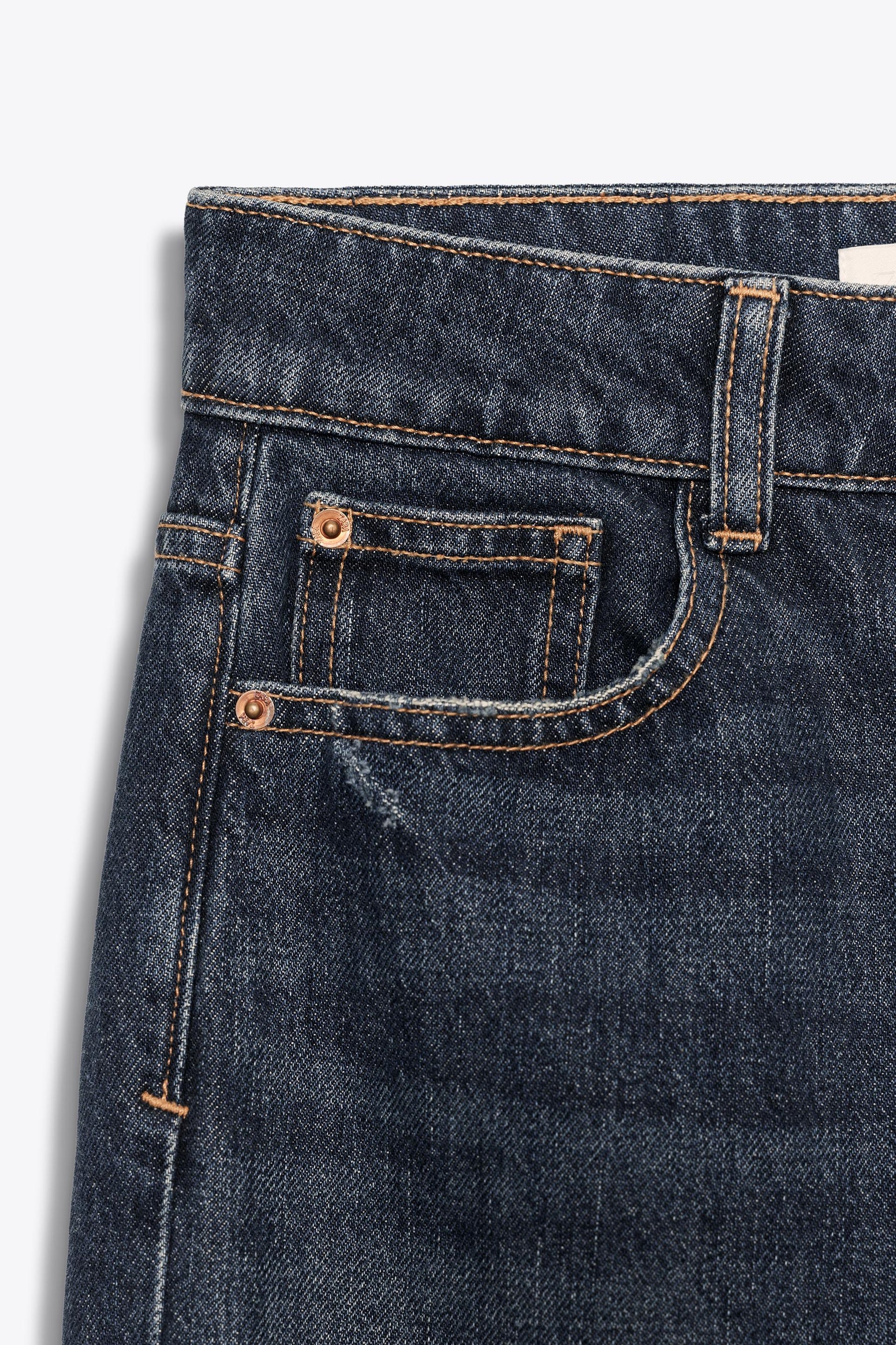 Straight High-Waist Full Length