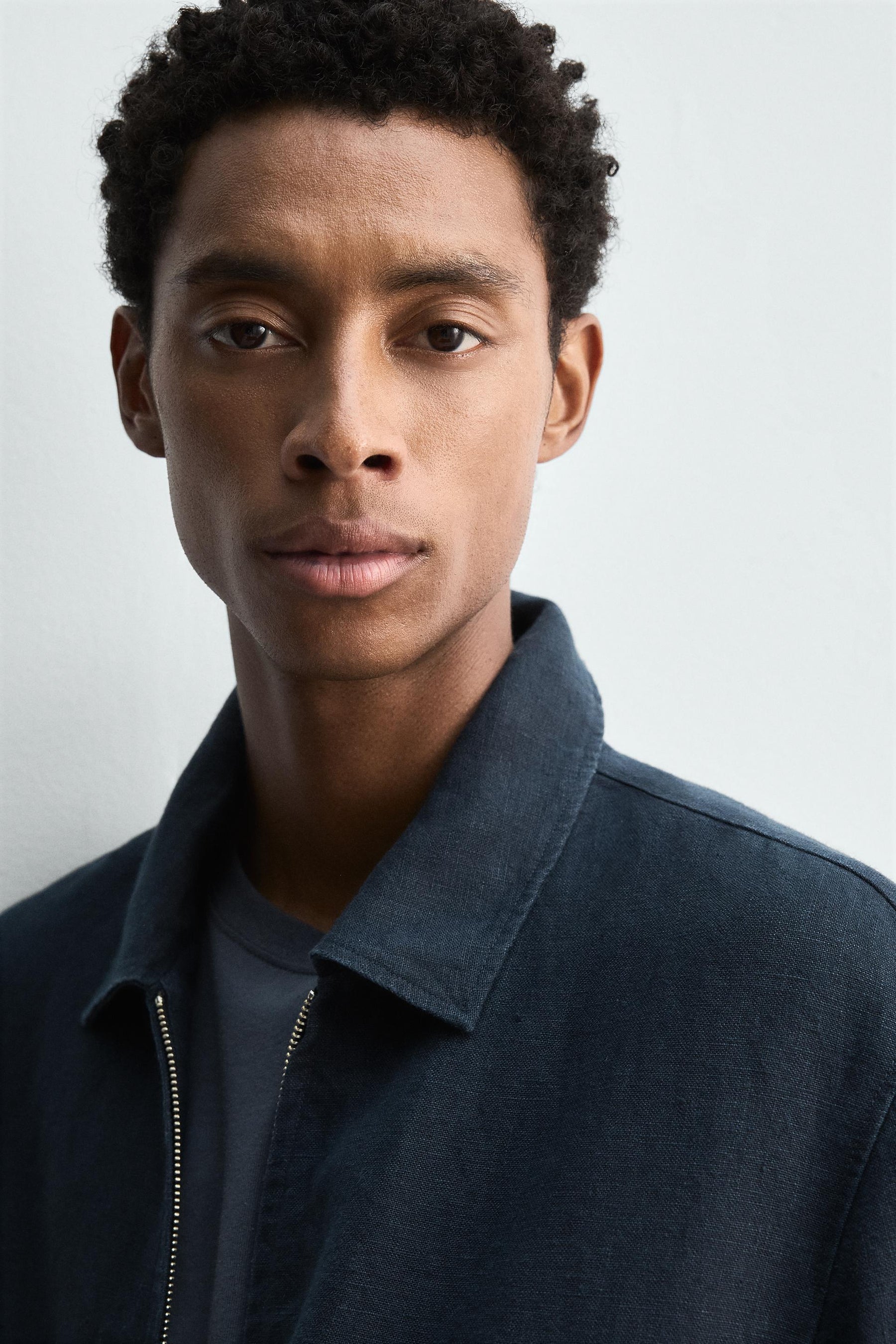 REGULAR FIT 100% LINEN JACKET - Image 5