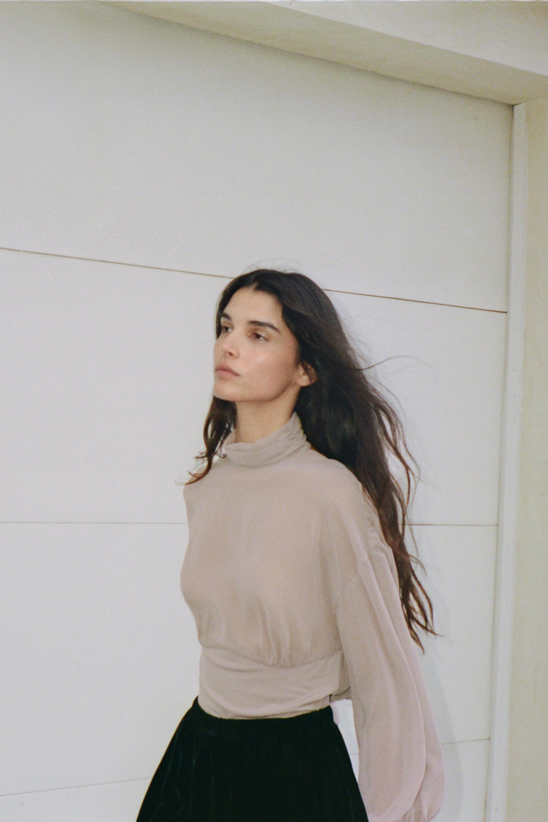 Georgette Bodysuit with Detail