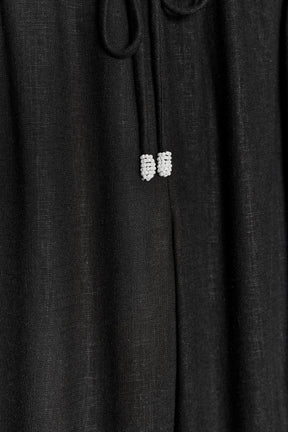 Beaded Embroidery Trousers