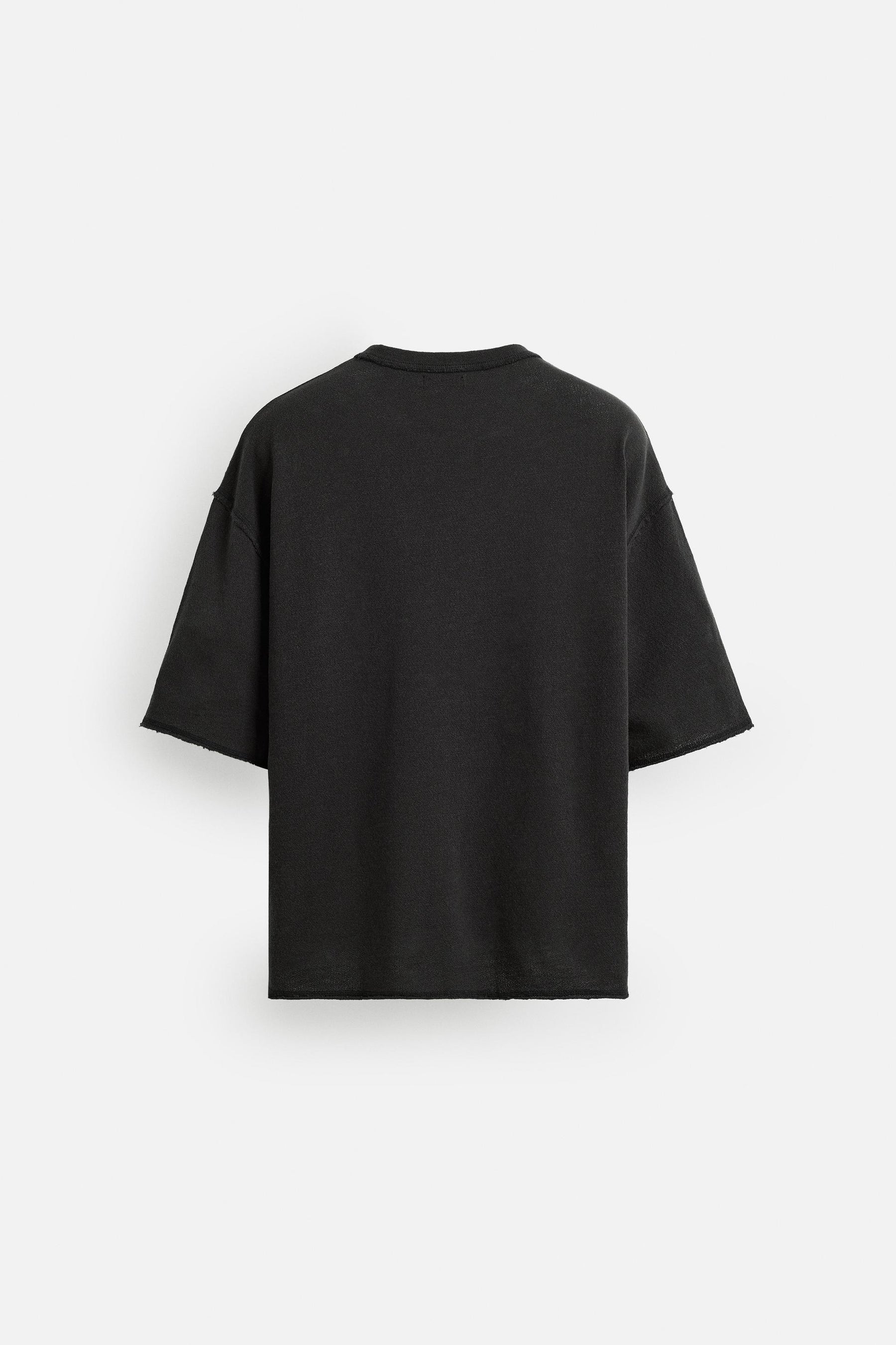 PRINTED WASHED KNIT T-SHIRT - Image 7