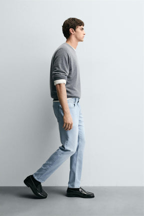 BASIC SLIM FIT JEANS - Image 6