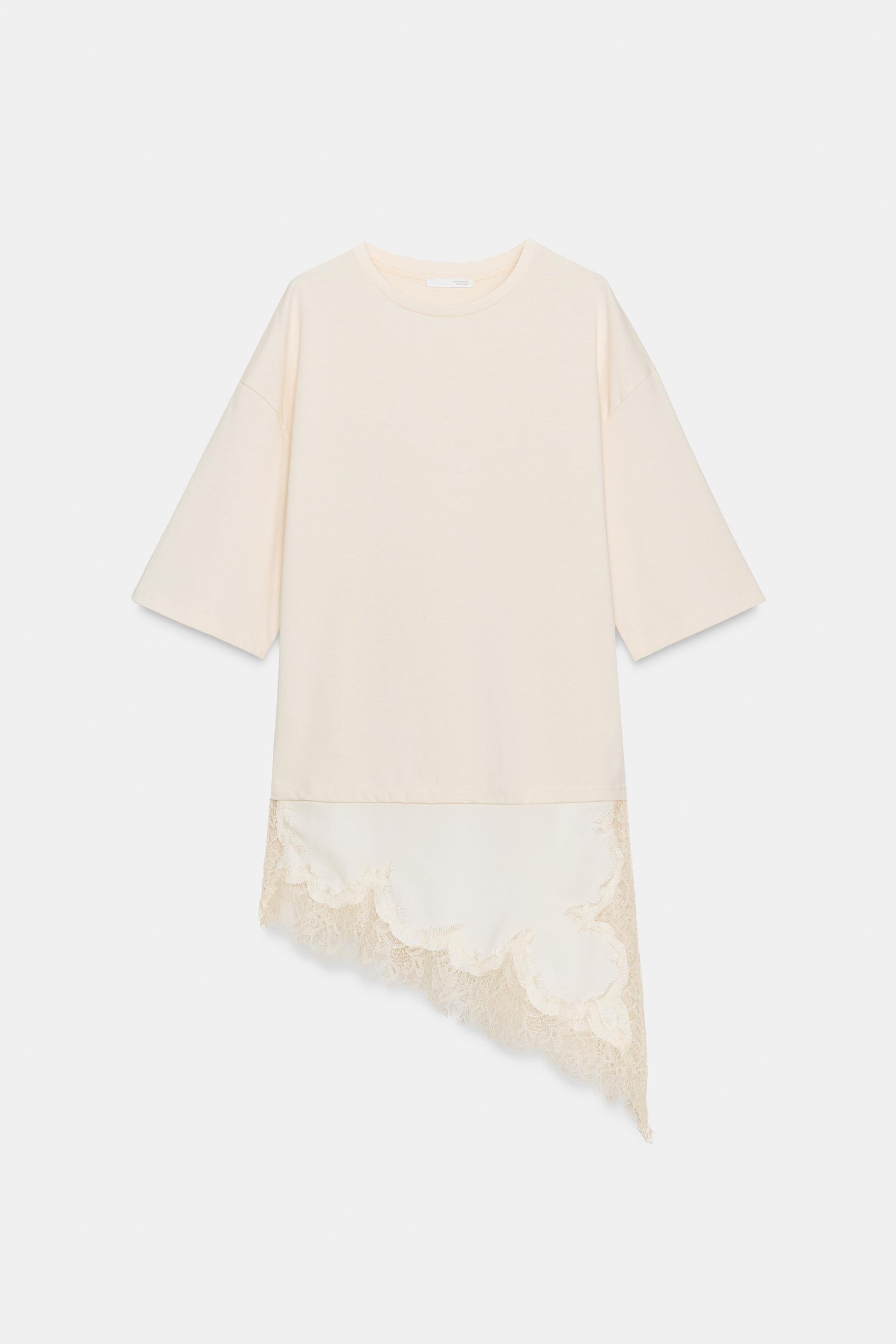 Lace Combined T-Shirt