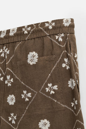 CONTRAST PRINT BERMUDA SHORTS - Image 10